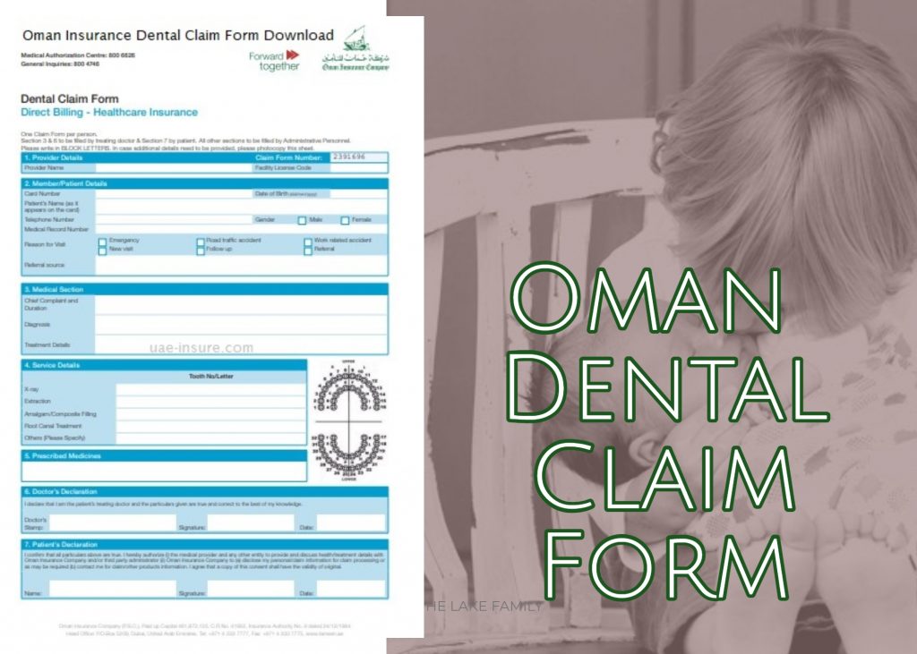 Oman insurance Dental Claim Form