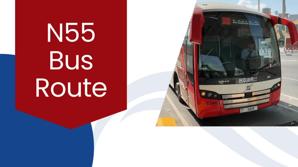 N55 Bus Route and Timetable - Al Ghubaiba Bus Station